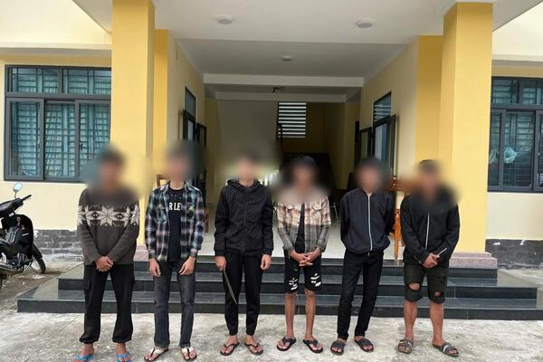 CÔNG AN XÃ BA DINH KỊP THỜI PHÁT HIỆN, NGĂN CHẶN NHÓM THANH, THIẾU NIÊN CHUẨN BỊ “HỖN CHIẾN”
